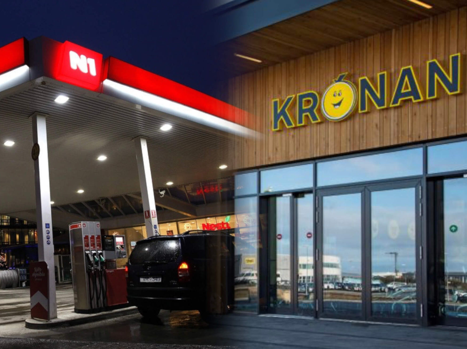 KAPP ehf skrifar undir þjónustusamning við Krónuna og N1
