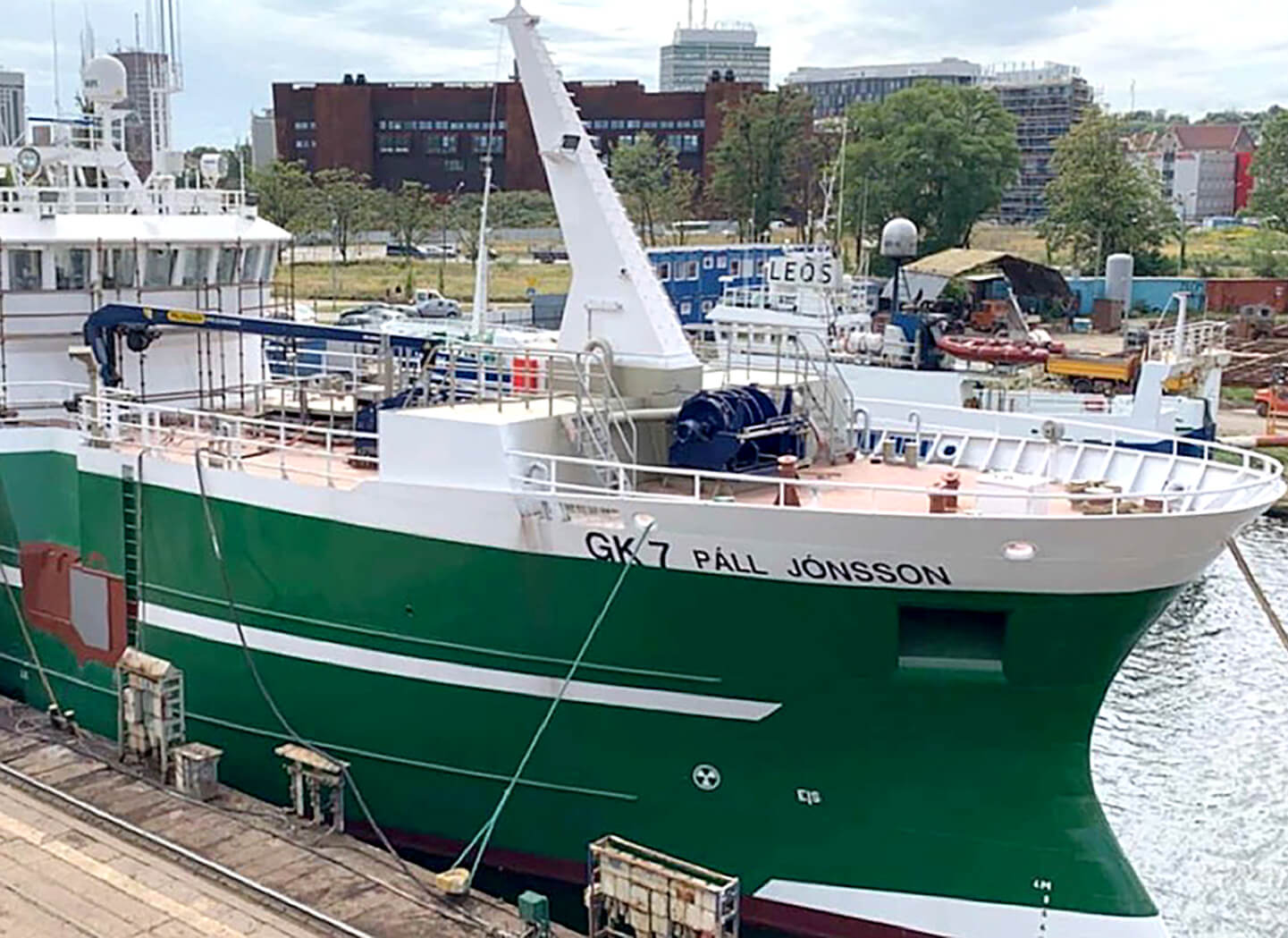 Uppsetning í Póllandi á Optim-ICE® kælibúnaði í Pál Jónsson GK7