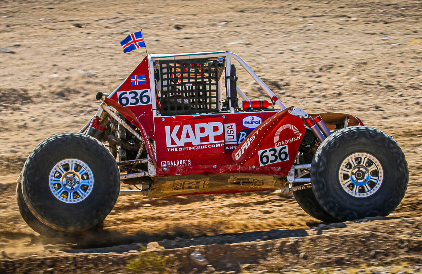 KUBBUR að keppa á King of the Hammers í Bandaríkjunum