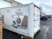 Uppsetning á hraðfrystigámum frá Titan Container AS
