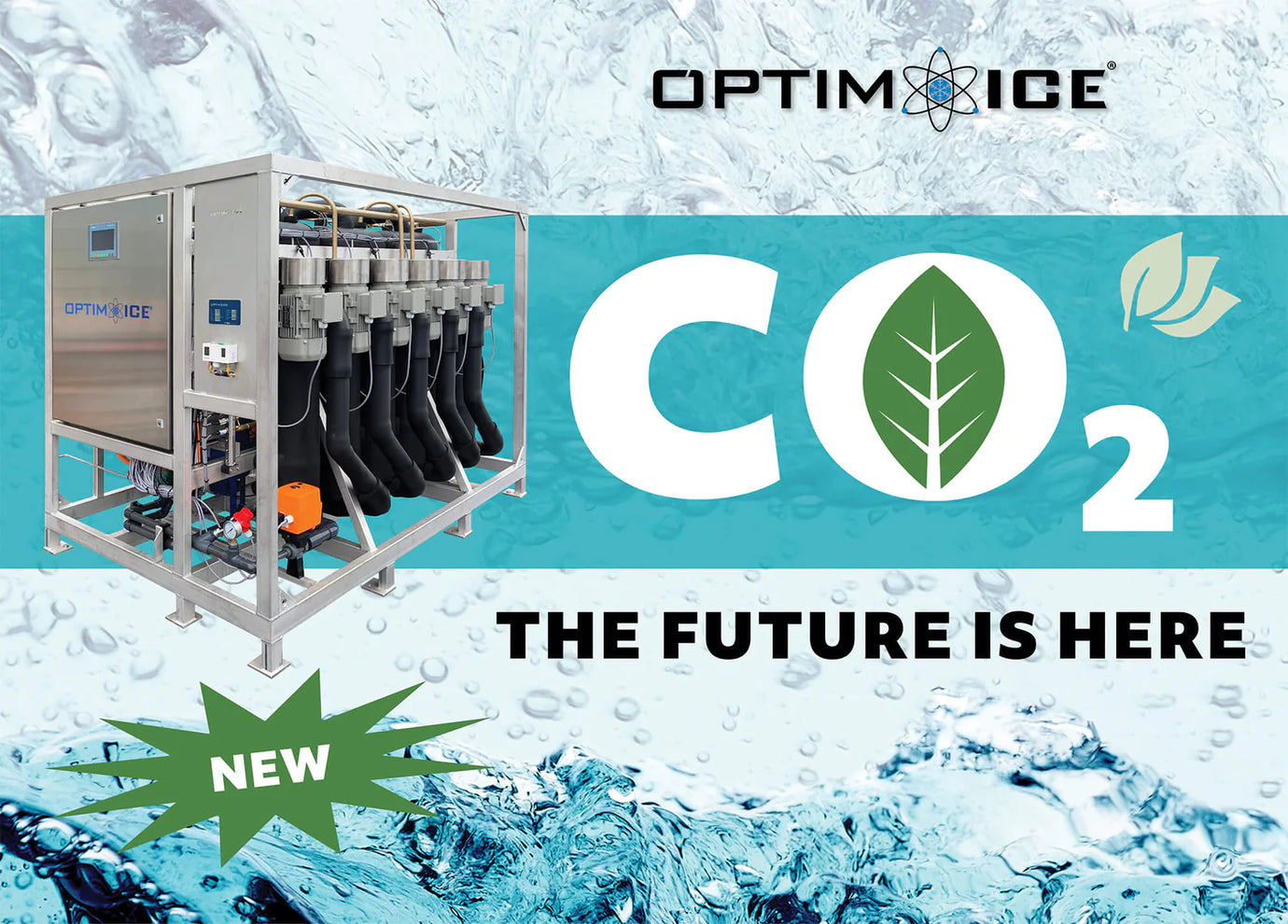 CO2 for all OptimICE Liquid ice machines